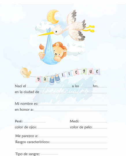 Archivo Digital de: Album Es Niño Medio Oficio 17 x 21.5 cm